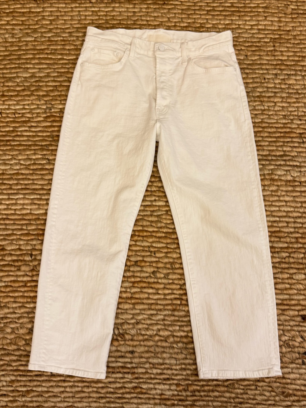 MOTHER The Ditcher Crop in Totally Innocent size 30